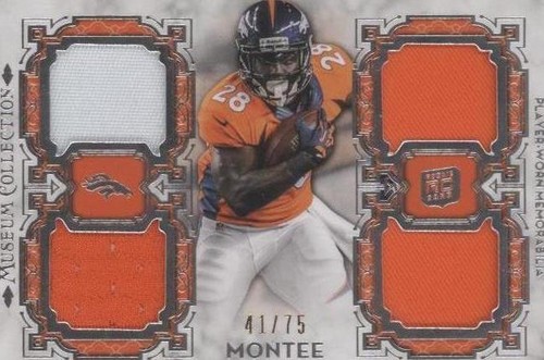 2013 Topps Museum Collection Montee Ball #MRQR-MBA