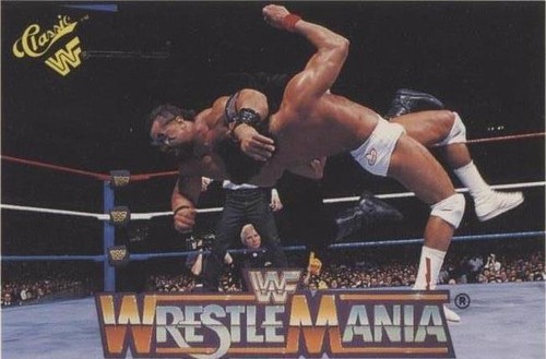 1990 Classic WWF The History of Wrestlemania - The Barbarian #115