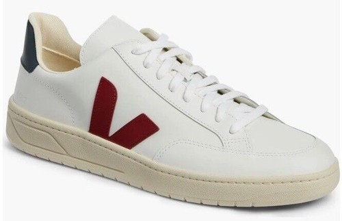 VEJA V-15 High Top Leather Sneakers Womens 6 Extra White  display picture 2