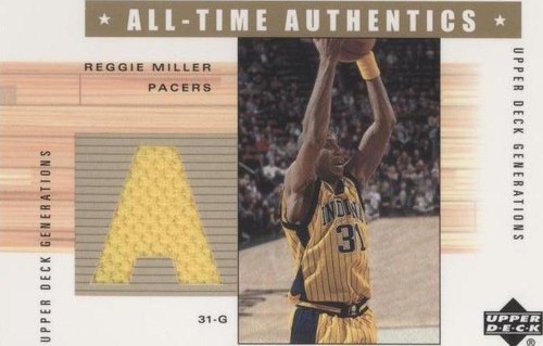 2002-03 Upper Deck Generations - Reggie Miller #RM-A