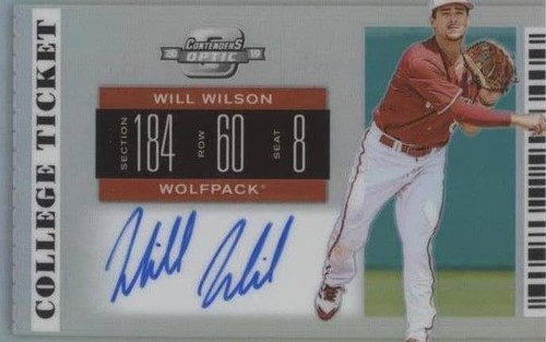 2019 Panini Contenders Draft Picks - Will Wilson #17