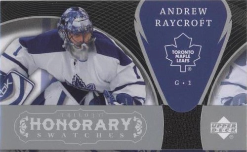 2007-08 Upper Deck Trilogy - Andrew Raycroft #HS-AR
