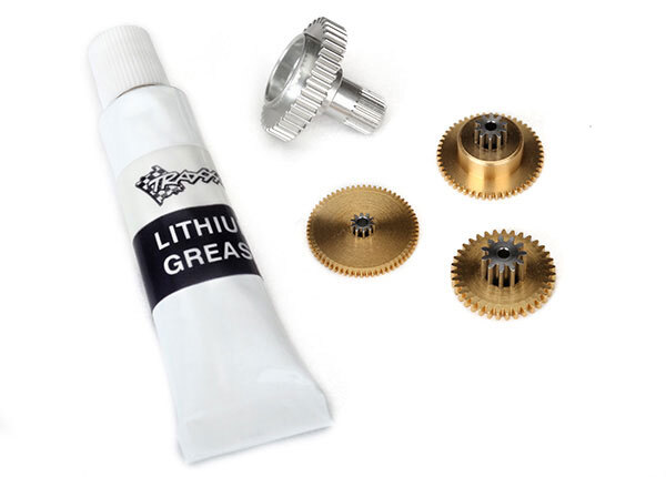 Traxxas Trx2072x Servo MÃ©Tal Transmission Jeu Pour 2070, 2075, 2075x Servo