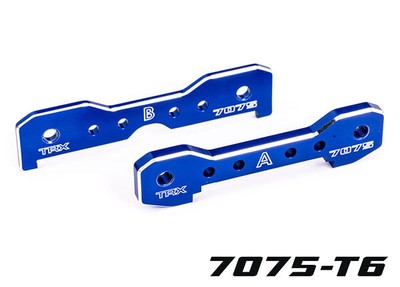 Traxxas 9629 - Aluminum Front Tie Bars, Blue