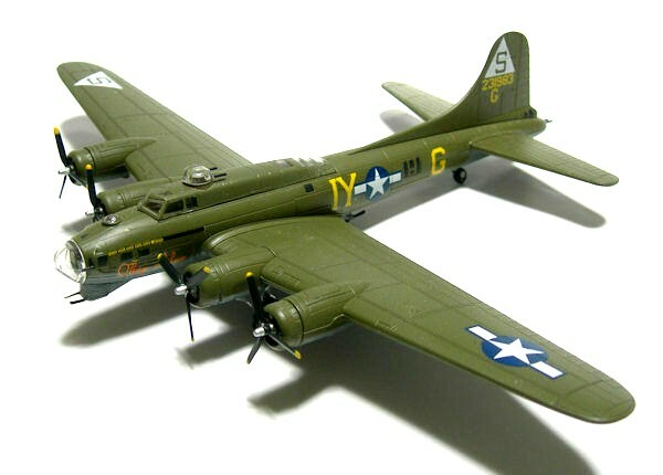インテリア時計 Flying Fortress B-17 AMRY AIR FORCE 8th Air Force B-17 Model - Squadron Nostalgia