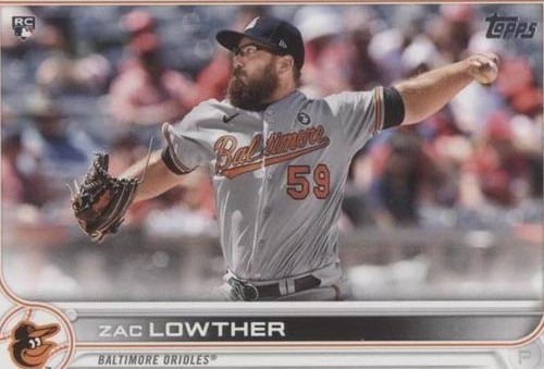 2022 Topps Series 1 - Zac Lowther #133