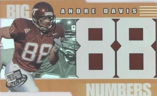 2002 Press Pass Andra Davis #BN 19