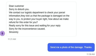 Fotos del artículo de un comprador verificado