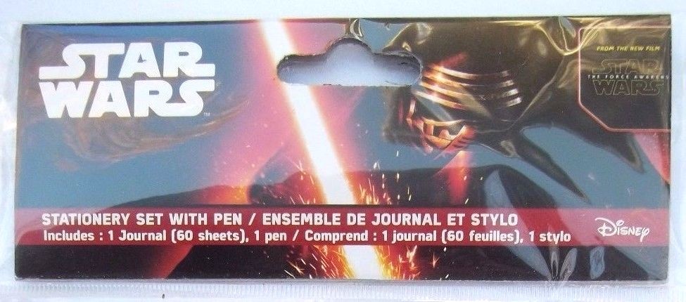 Star Wars STATIONERY JOURNAL SET PEN  Kylo Ren NEW