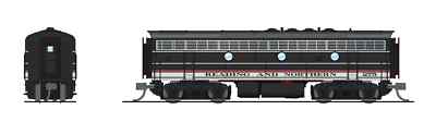 BROADWAY LTD N GAUGE EMD F7B DC/DCC READY NON SOUND STEALTH RBMN #275 PN 9091