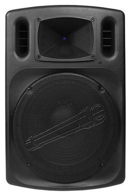Audiopipe 15'' Professional Loudpeaker Bluetooth FM Tuner USB/SD Remote