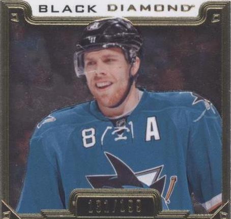 2015-16 Upper Deck Black Diamond - Joe Pavelski #BDB-JP