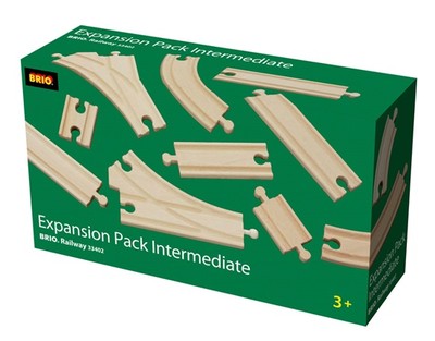 Brio Railway 33402 Mittleres Schienensortiment Schienen Weichen Neu & OVP