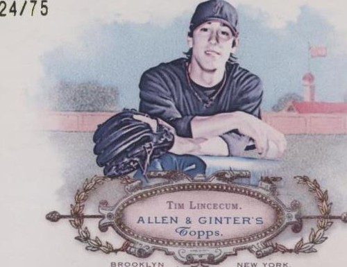 2008 Topps Allen & Ginter's - Tim Lincecum #RC62