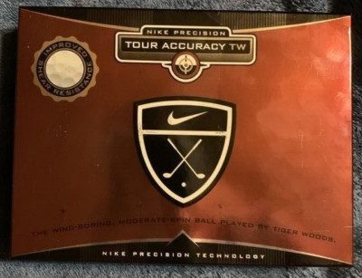 Nike Precision TOUR ACCURACY TW  Golf Balls In Box Tiger Woods vintage