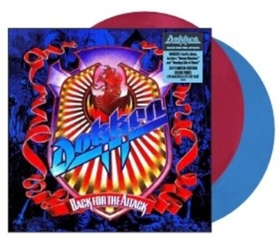 Dokken *Back For The Attack ( Magenta & Sky Blue Colored ) *NEW RECORD LP VINYL
