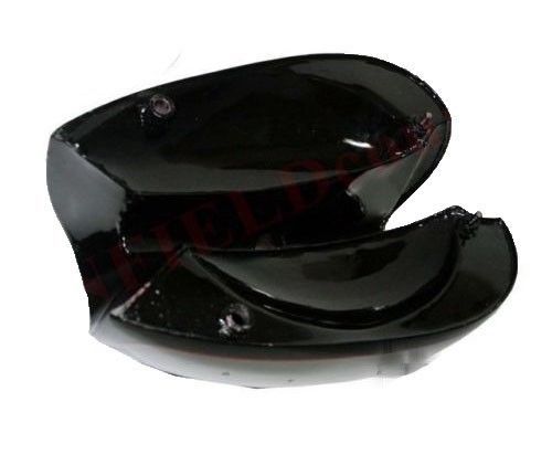 BSA Goldstar A7 A10 Black & Silver 4 Gal Petrol Fuel Tank With 3" Monogram  