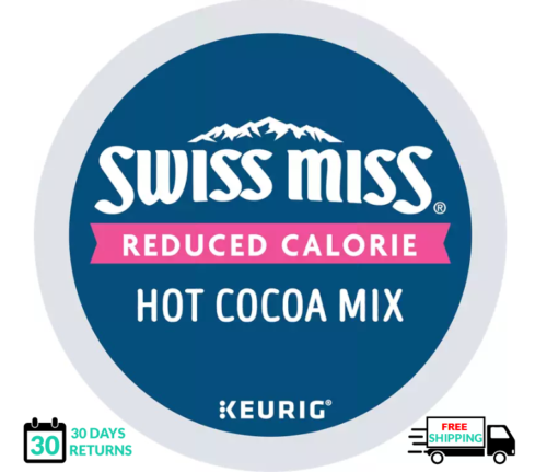 Swiss Miss Reduced Calorie Hot Cocoa Keurig K-cups YOU PICK THE SIZE