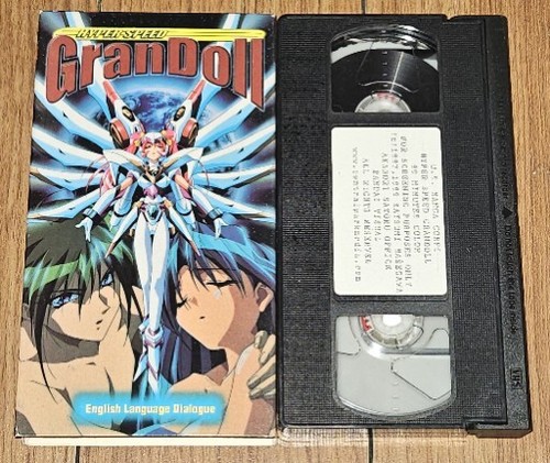 Vtg 1997 Hyper Speed GranDoll - English Subtitled Anime VHS