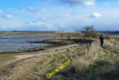 Photo 6x4 Dingwall Canal View Dingwall/NH5458 Looking towards the old ha c2013