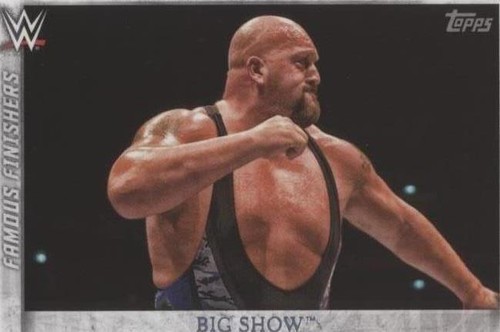2015 Topps WWE Undisputed - Big Show #FF-14