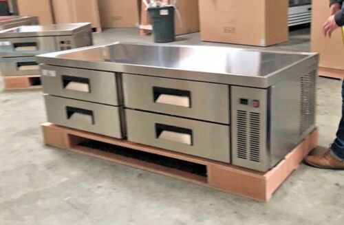 NEW 72" Commercial Chef Base Refrigerator Cooler Depot CB72 4 Drawer Fridge NSF