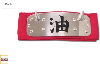 Naruto Shippuden Jiraiya's Headband (by Great Eastern)