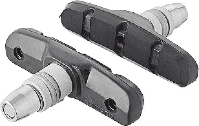 Shimano Bremsschuh FÃ¼R V-Brake Symmetrisch S65t Paar