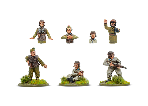 Венгерский танковый экипаж Bolt Action Warlord