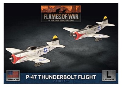 Flames of War: American P-47 Thunderbolt Flight (Late-War)
