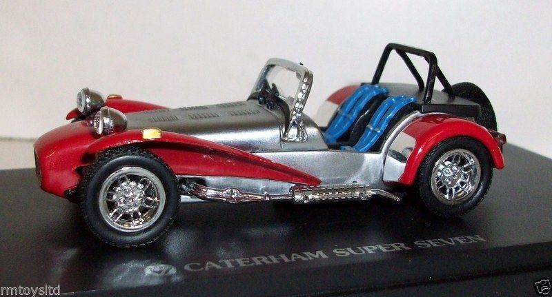 CATERHAM SUPER SEVEN ミニカー Kyosho 1:43 Caterham Super Seven JPE, Yellow