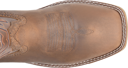 Pre-owned Double-h Boots Double-h Men's 11” Portal Soft Toe Eh Non-metallic Roper Work Boot Medium Brown