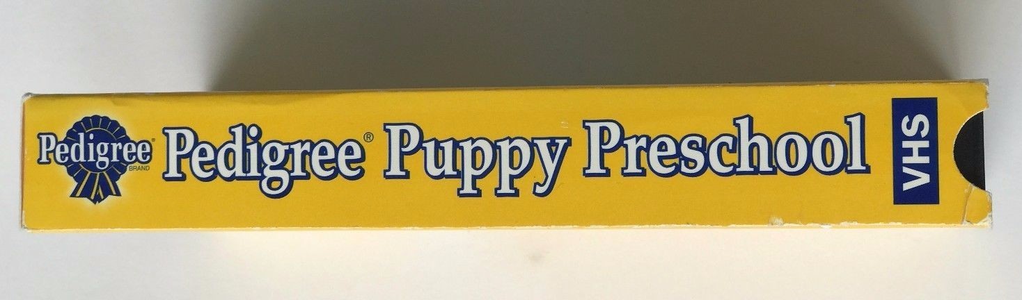 Pedigree Puppy Preschool Training Video VHS with John Ross Expert Puppy Trainer