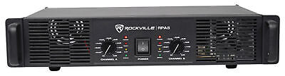 Rockville RPA5 1000 Watt Peak / 500w RMS 2 Channel Power Amplifier Pro/DJ Amp