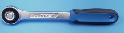 Gedore 1993 Z-94 Push Thru 1/2'' drive Ratchet Made in Germany