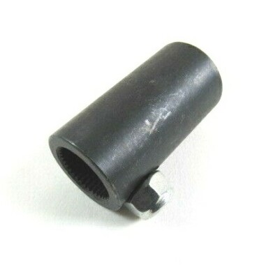 3/4''-36 x 3/4'' Round/Weld Non Flex Steel 2'' Steering Coupler Joint S83501