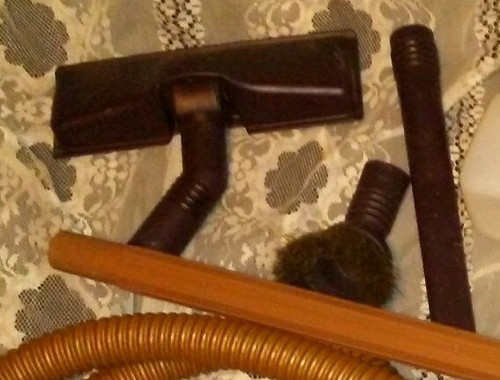 Vintage Kirby Classic Brown Hose & Attachments