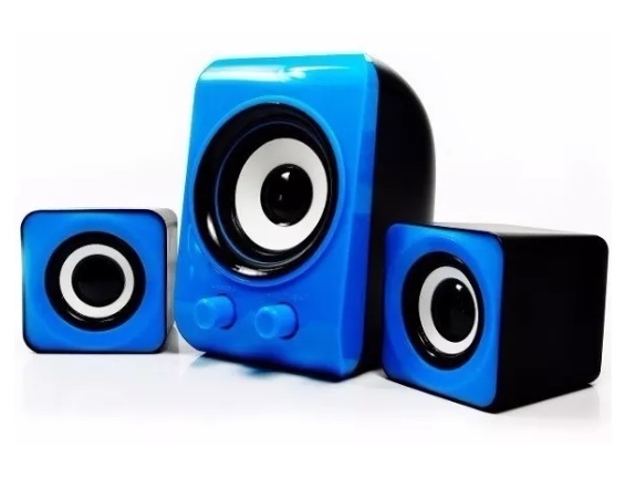Mini Casse Altoparlanti TeKone KP1000 2.1 Home Theatre System Usb Pc Blu hsb