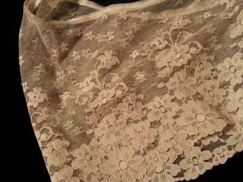 Vintage French Lingerie Lace Scraps Remnants Restyle Repair Sewing