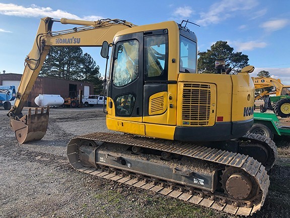 2011 Komatsu PC138US LC-8 Excavator, Komatsu engine, JRB Quick Disconnect
