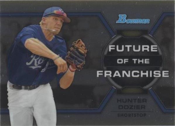 Bowman Draft Picks & Prospects 2013 - Hunter Dozier #FF-HD