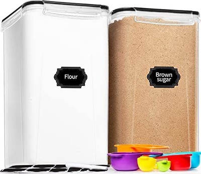 S With Lids-6.5l |220 Oz| 2pcs Large Airtig...