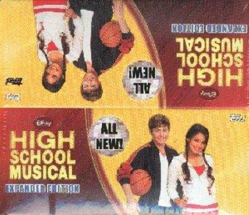 Topps 2008 High School Musical Trading Cards Box
