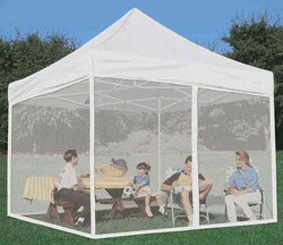 Impact Canopy 10x10 Canopy Tent Solid Sidewalls/White Screen Room Sidewalls C...