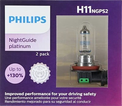  2x Philips H11 X-TremeVision 12362 XVB2 Headlight Upgrade 100% More Light Bulb