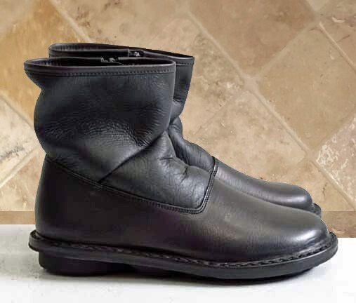 【未使用に近い】trippenベルテッドブーツ BLACK〈定価71,500円〉 Trippen Boots size 38 black leather fold us size 8 | eBay