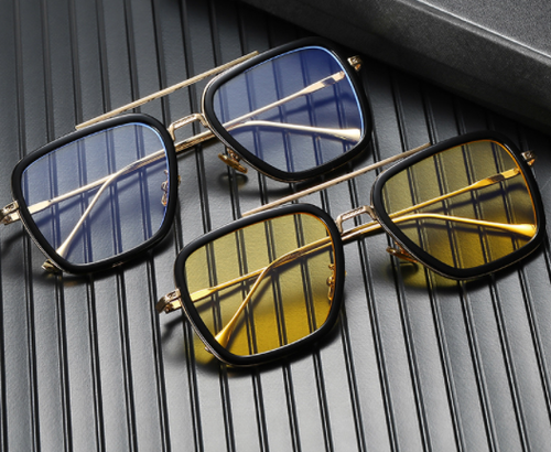 Man With The Same Frame Sunglasses Men
