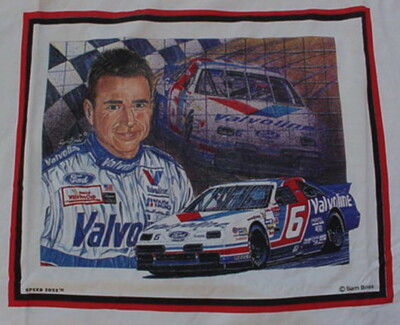 MARK MARTIN #6 Valvoline T Shirt Mens L NEW with Tags