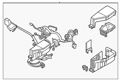 Genuine Mitsubishi Wire Harness 24012W426P