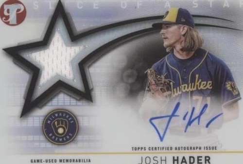 2022 Topps Pristine - Josh Hader #SSAR-JH